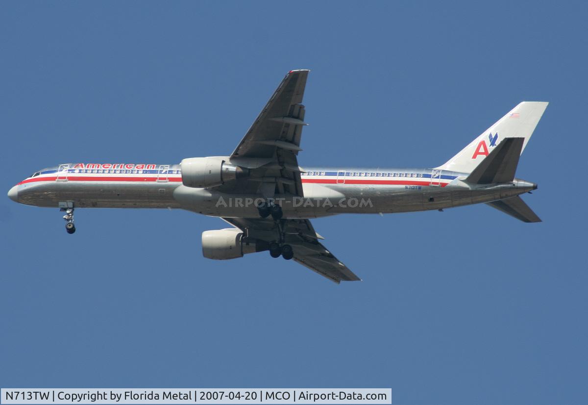N713TW, 1997 Boeing 757-2Q8 C/N 28173, American
