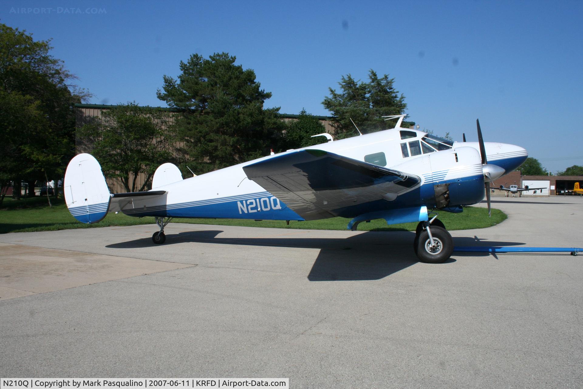 N210Q, 1957 Beech E18S-9700 C/N BA-291, Beech E18S