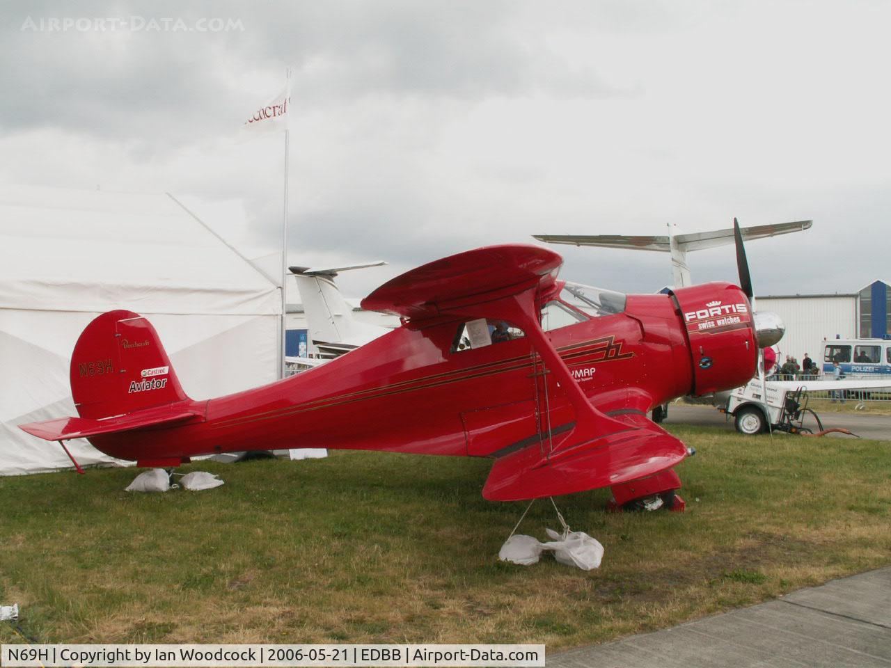 N69H, 1943 Beech D17S Staggerwing C/N 4896, Beech UC-43 Traveller/Berlin-ILA Show