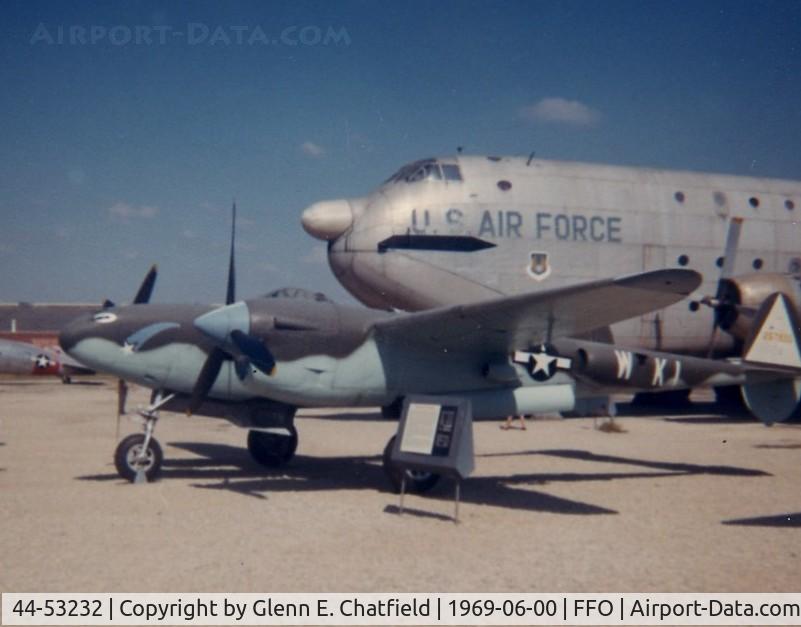 44-53232, 1944 Lockheed P-38L-5-LO Lightning C/N 422-8487, P-38L at the National Museum of the U.S. Air Force