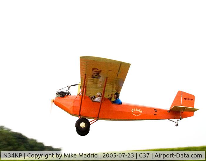 N34KP, 2000 Pietenpol Air Camper C/N 6, At Brodhead 2005