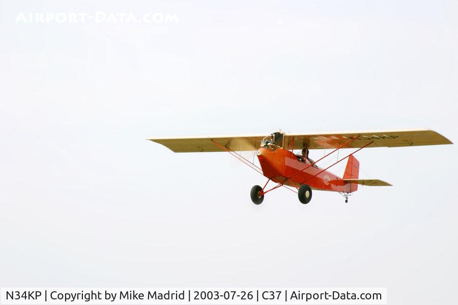 N34KP, 2000 Pietenpol Air Camper C/N 6, The only way to fly