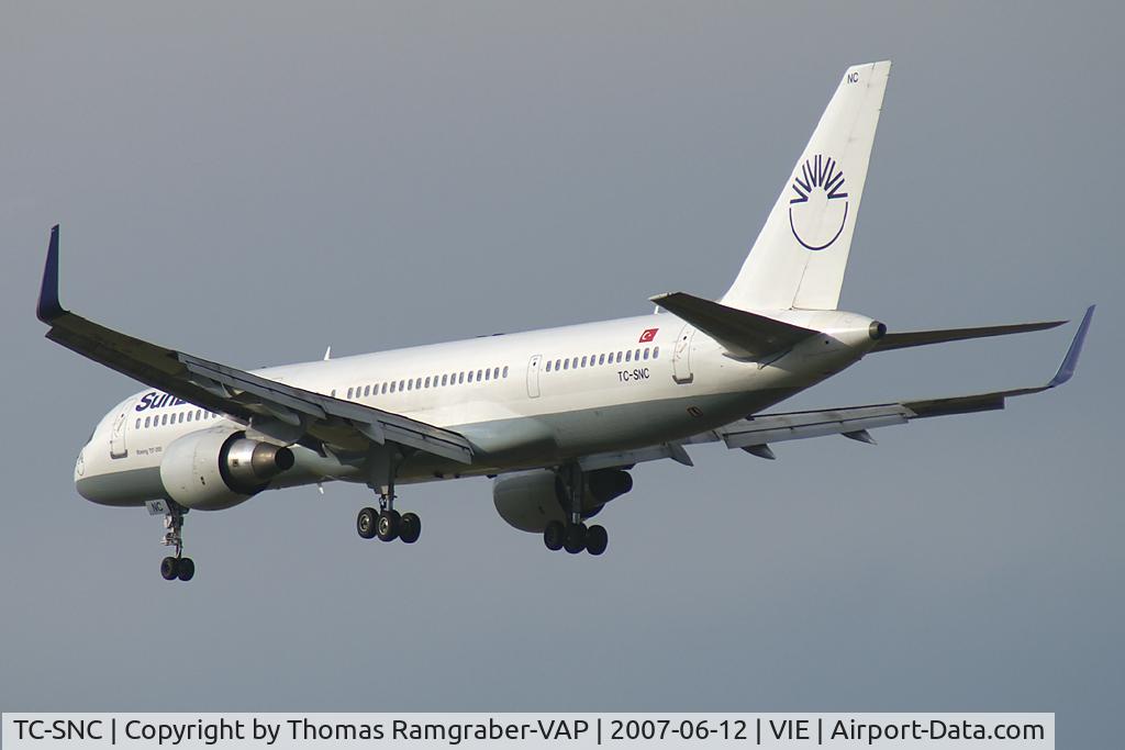 TC-SNC, 1994 Boeing 757-2Q8 C/N 26273, Sun Express Boeing 757-200