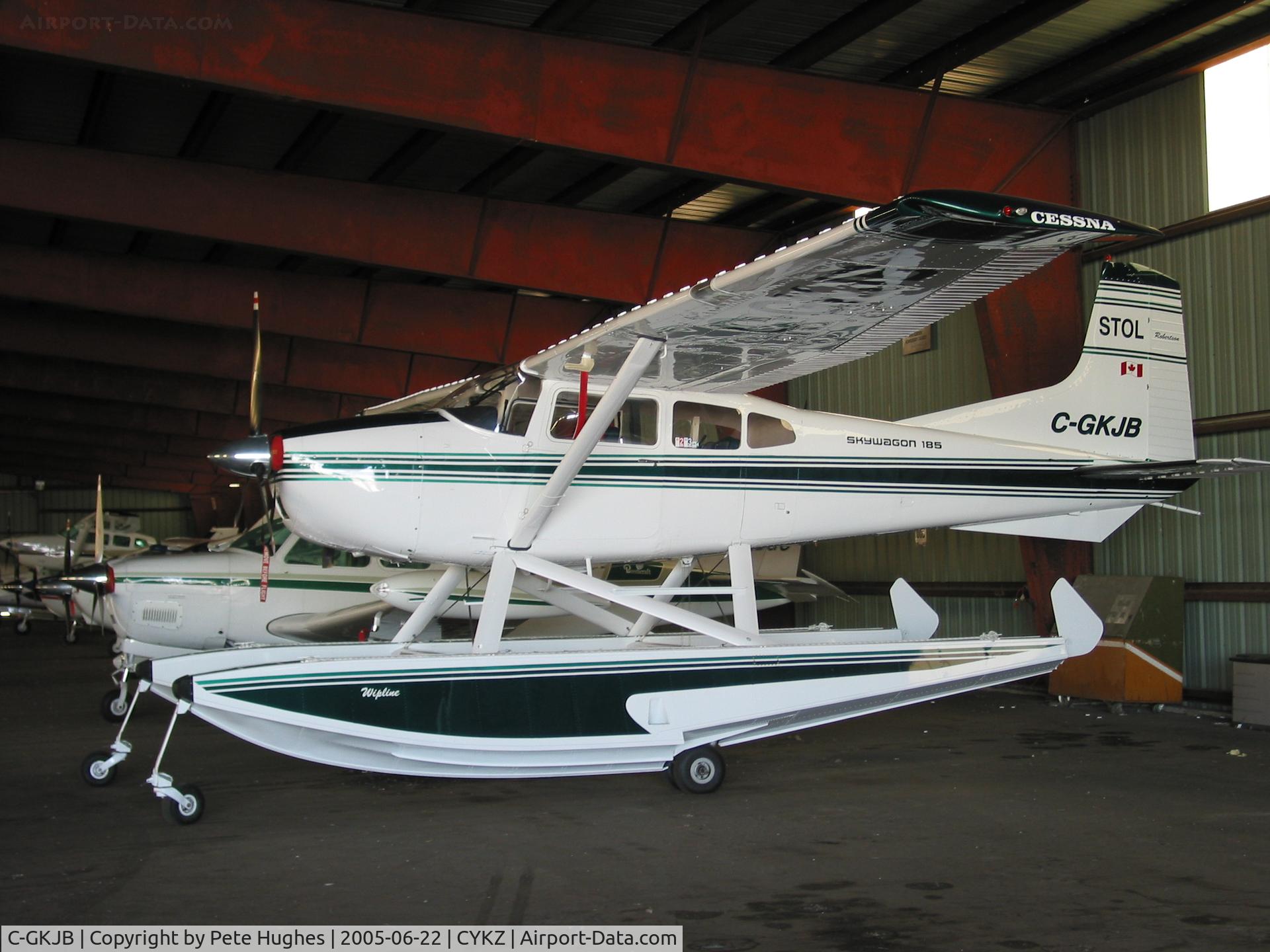 C-GKJB, 1972 Cessna A185E Skywagon 185 C/N 18502084, Cessna 185 floatplane at Buttonville, Toronto