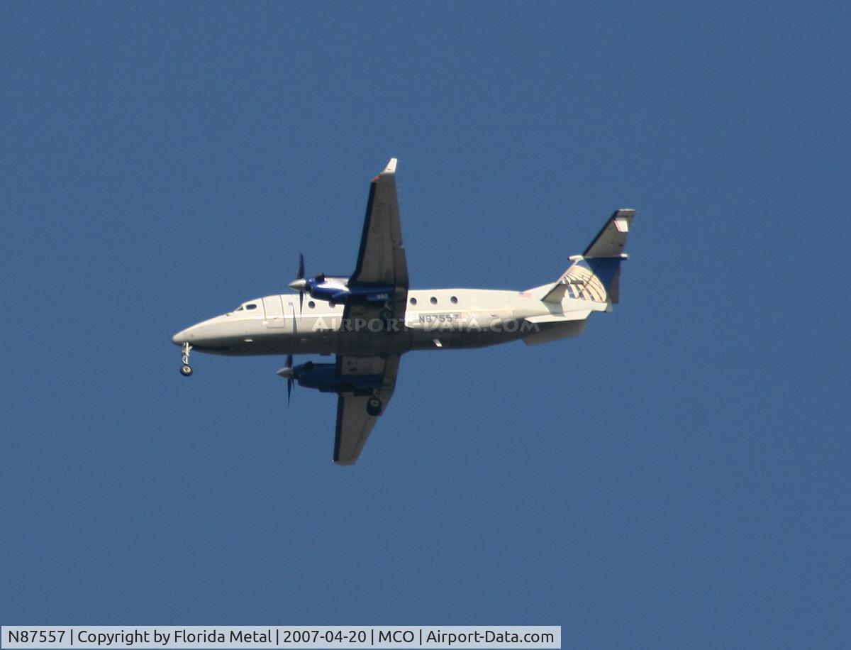 N87557, 1996 Beech 1900D C/N UE-246, Continental Express