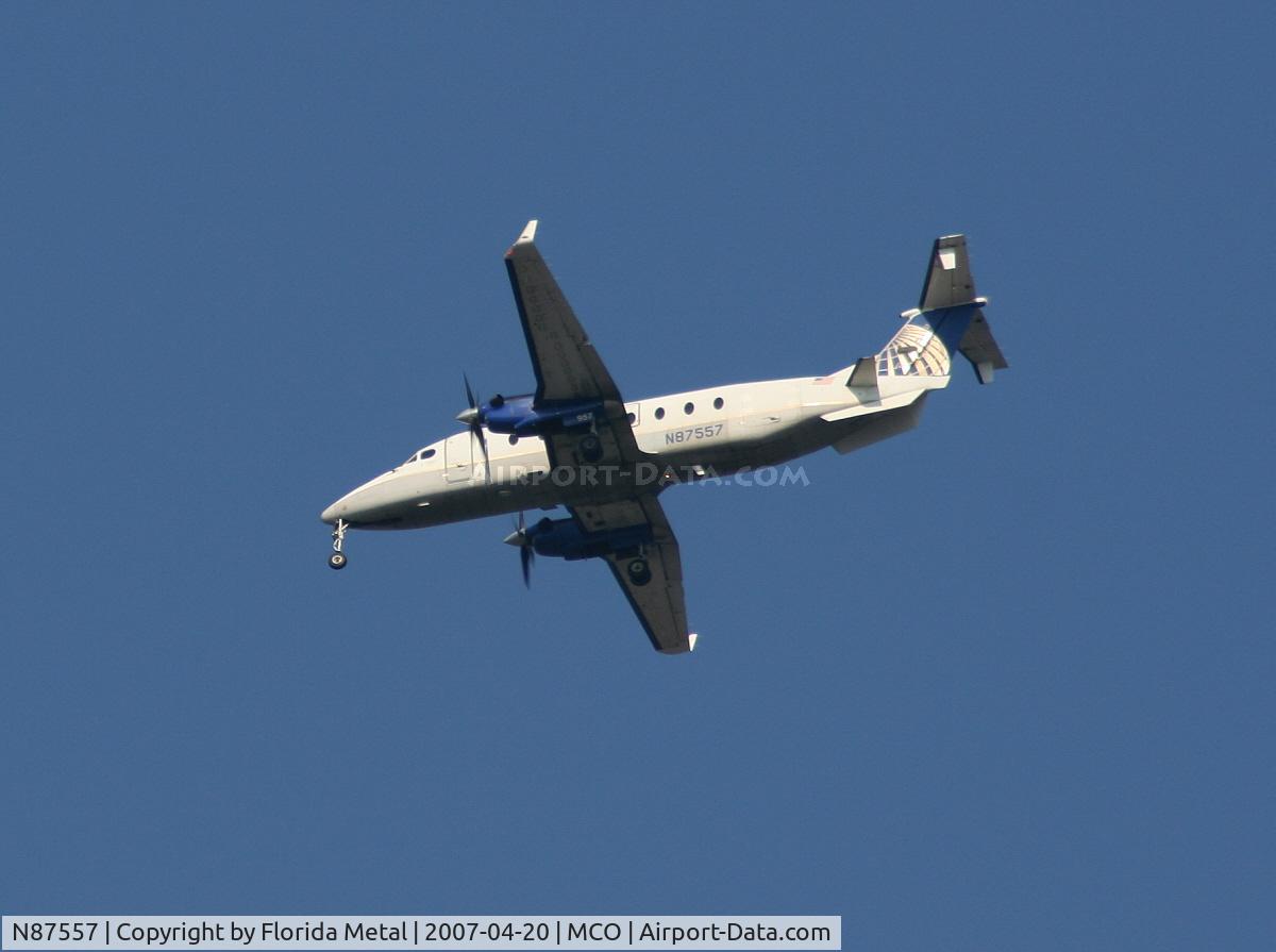 N87557, 1996 Beech 1900D C/N UE-246, Continental Express