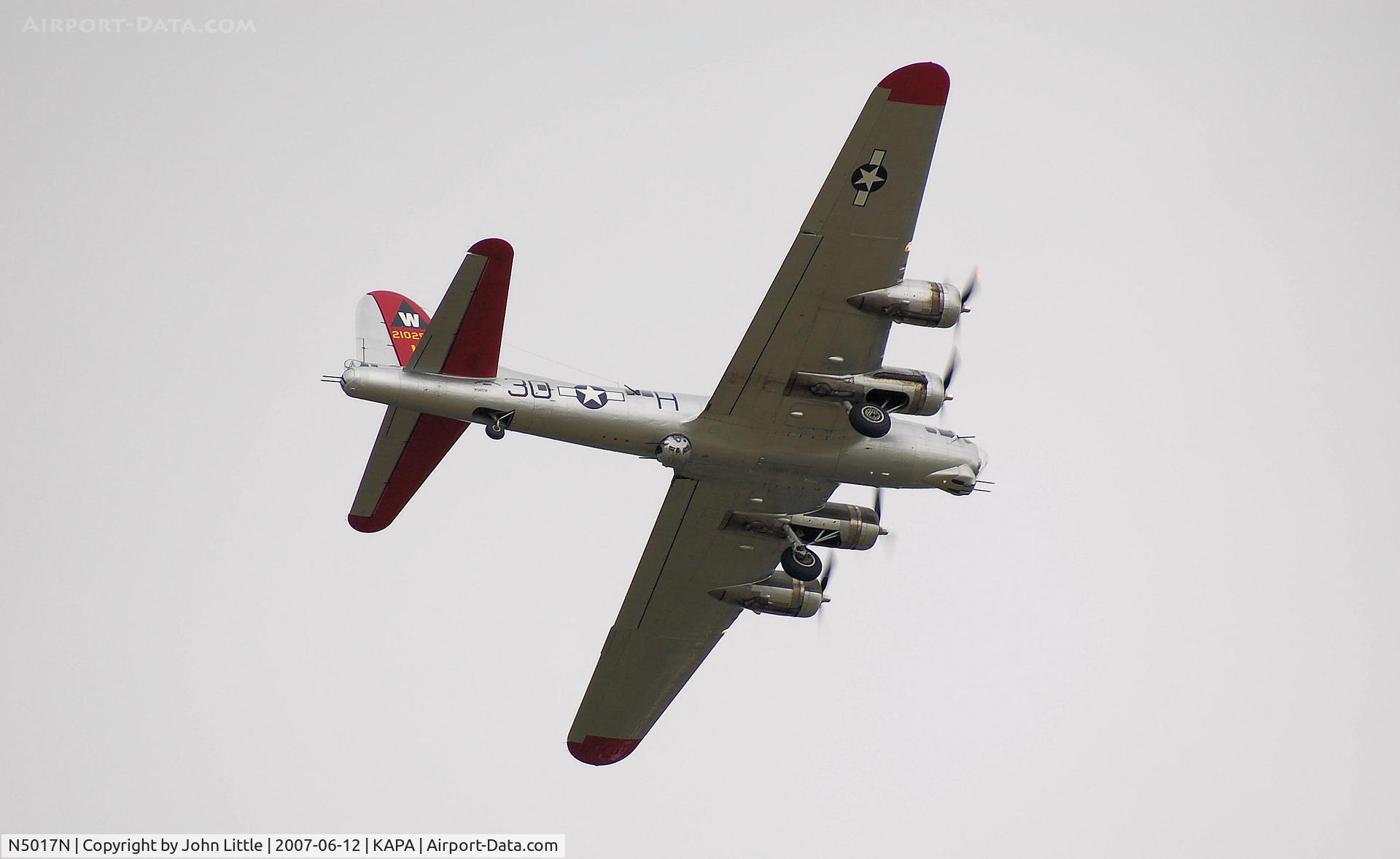 N5017N, 1944 Lockheed/Vega (Boeing) B-17G-105-VE Flying Fortress C/N 8649, Welcome Back 