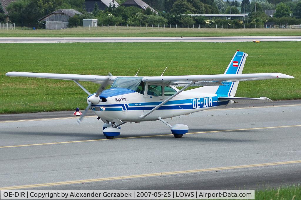 OE-DIR, 1977 Reims F182Q Skylane C/N F18200046, taxiing rwy 16