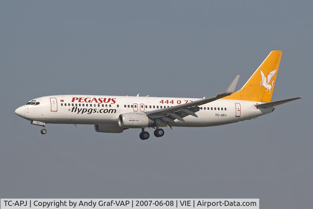 TC-APJ, 2002 Boeing 737-86N C/N 32735, Pegasus B737-800