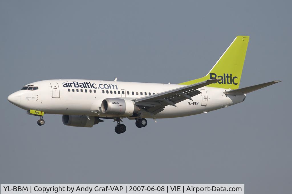 YL-BBM, 1992 Boeing 737-522 C/N 26680, Air Baltic B737-500