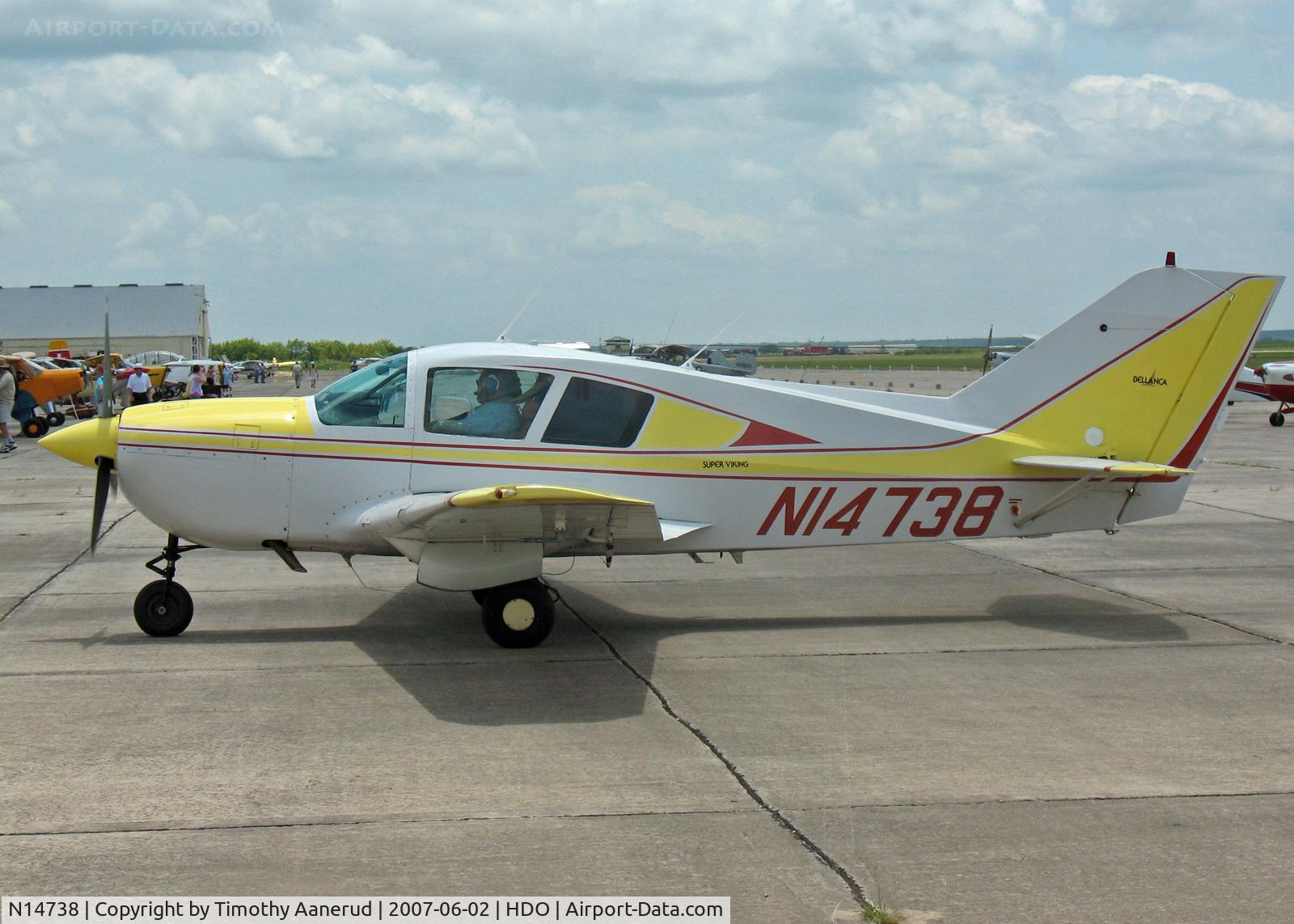 N14738, 1974 Bellanca 17-30A Viking C/N 74-30694, The EAA Texas Fly-In
