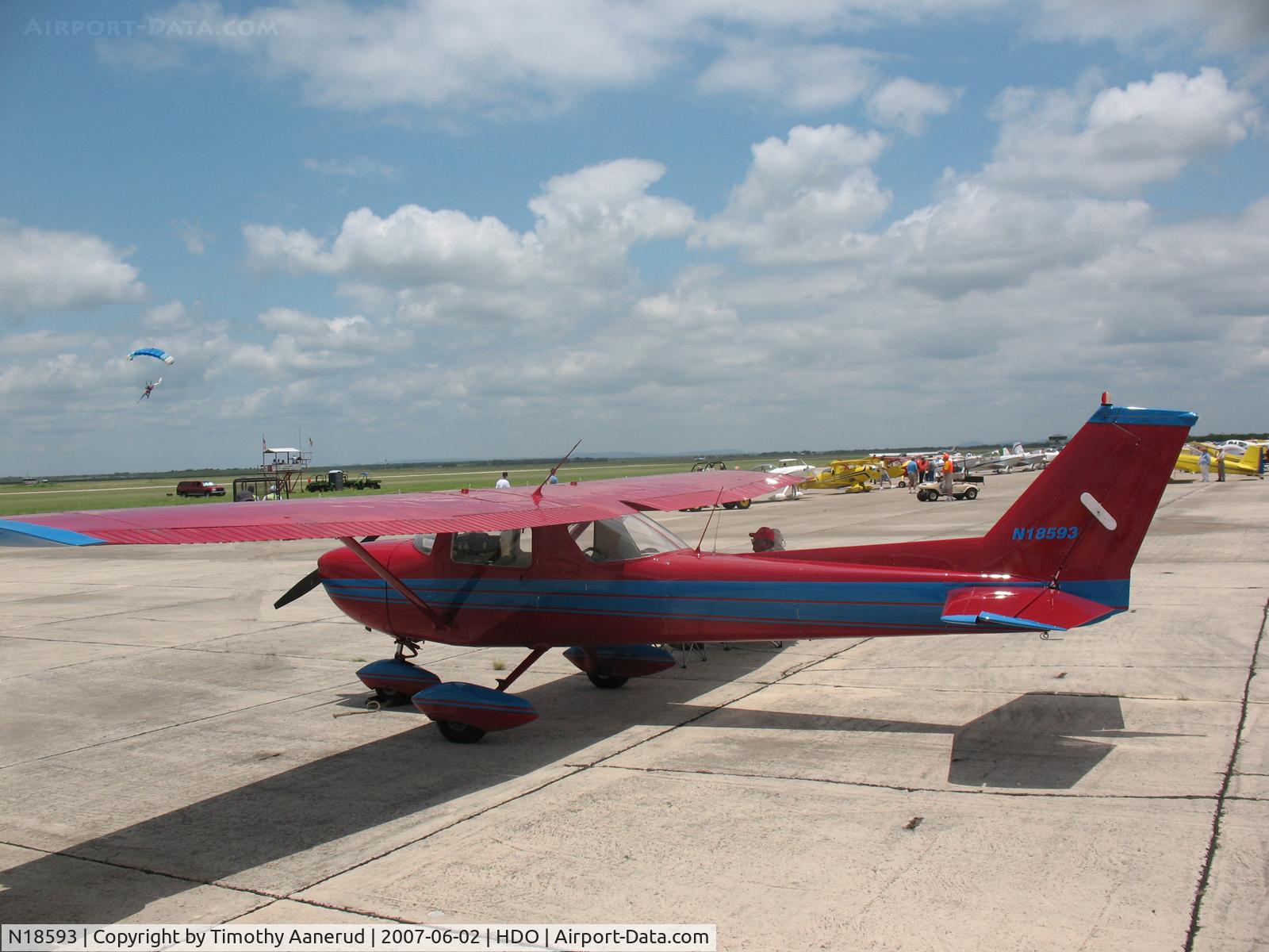 N18593, 1972 Cessna 150L C/N 15073969, 1972 Cessna 150L, The EAA Texas Fly-In