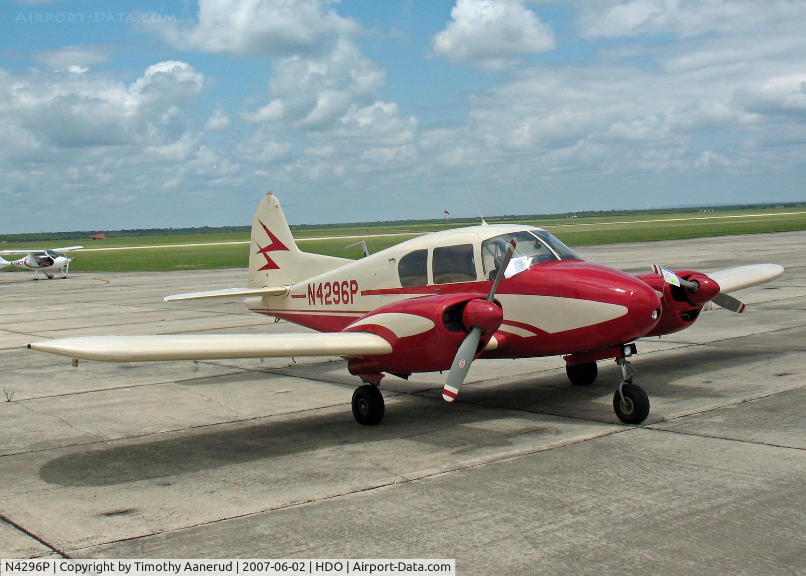 N4296P, 1959 Piper PA-23-160 Apache C/N 23-1796, The EAA Texas Fly-In