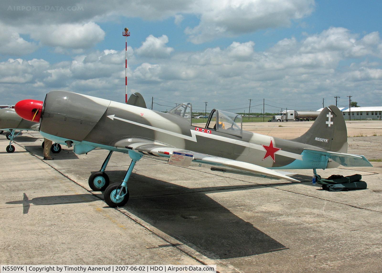 N550YK, 1981 Yakovlev Yak-50 C/N 812107, The EAA Texas Fly-In