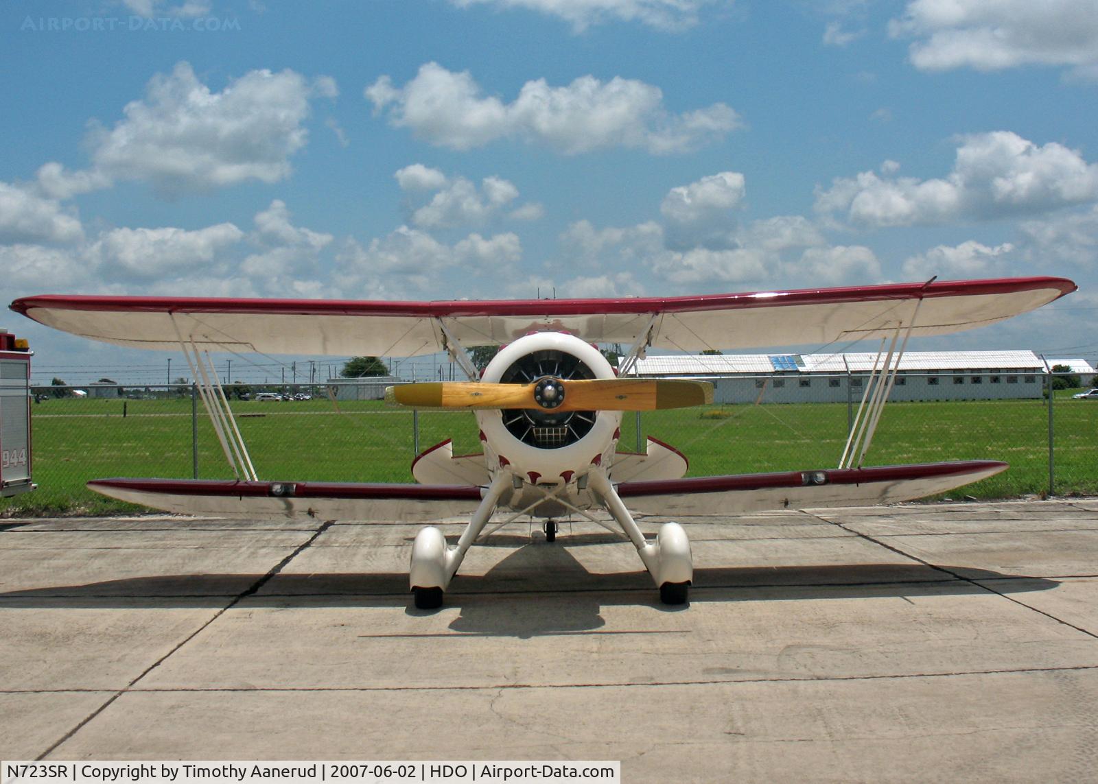 N723SR, 1996 Classic Aircraft Corp WACO YMF C/N F5C-070, The EAA Texas Fly-In
