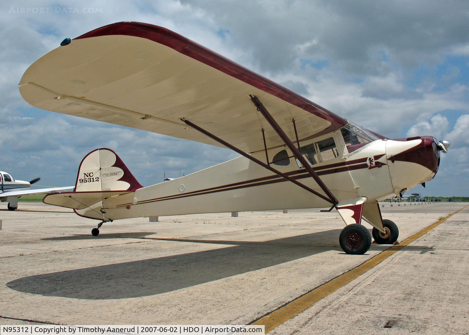 N95312, 1946 Taylorcraft BC12-D C/N 9712, The EAA Texas Fly-In