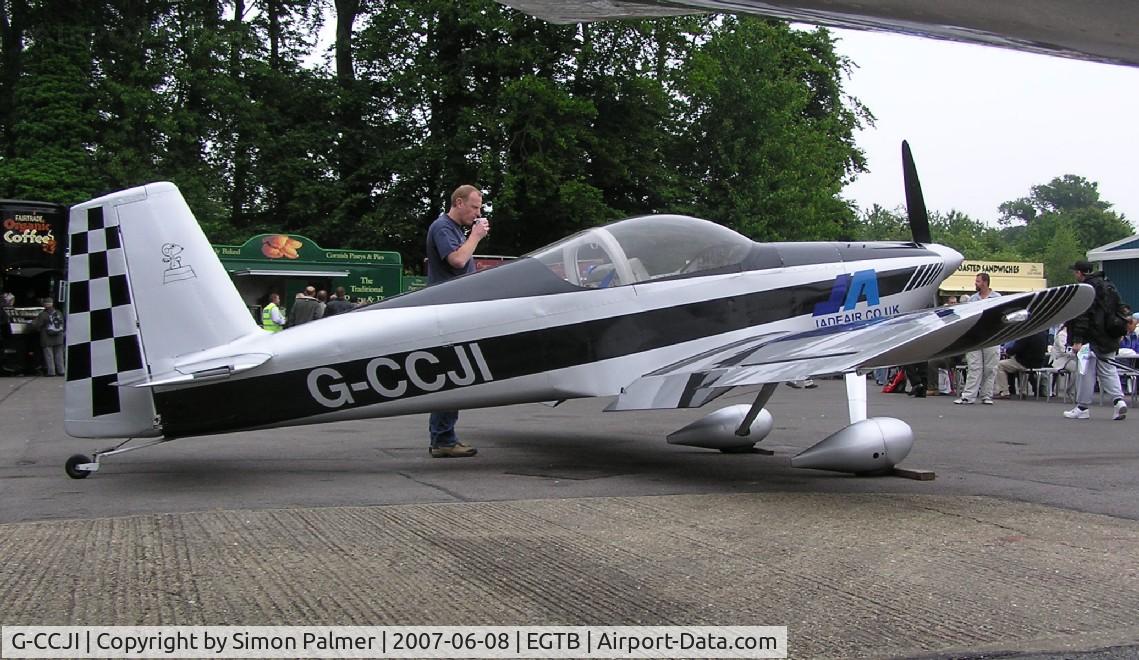 G-CCJI, 2004 Vans RV-6 C/N PFA 181A-13572, Vans on display at Aero Expo 2007 at Booker