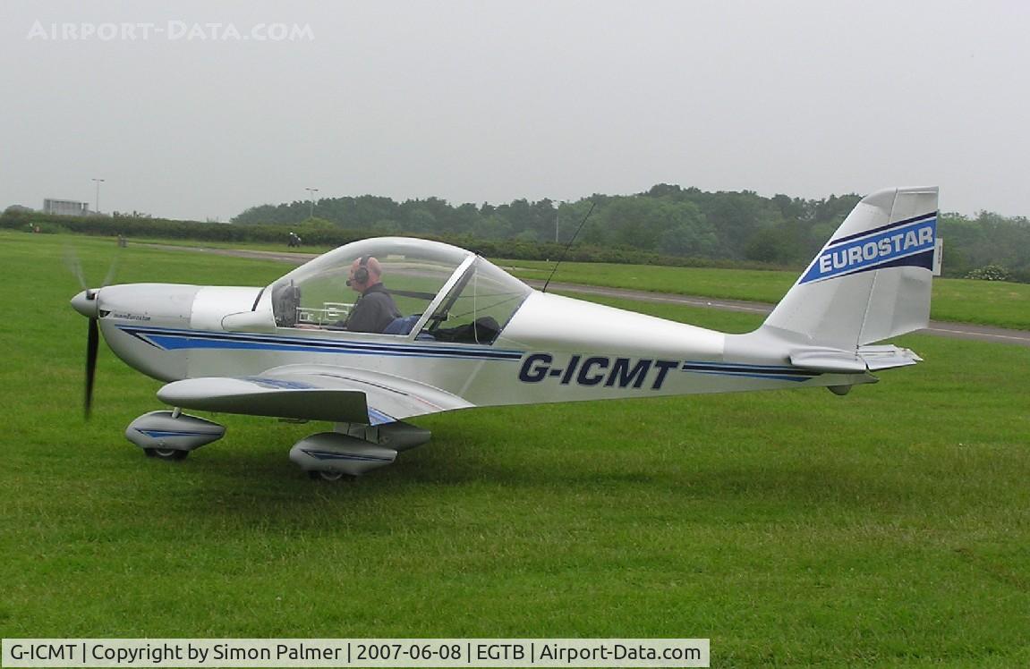 G-ICMT, 2006 Aerotechnik EV-97 Eurostar C/N PFA 315-14598, Evektor EV97 Eurostar at Booker
