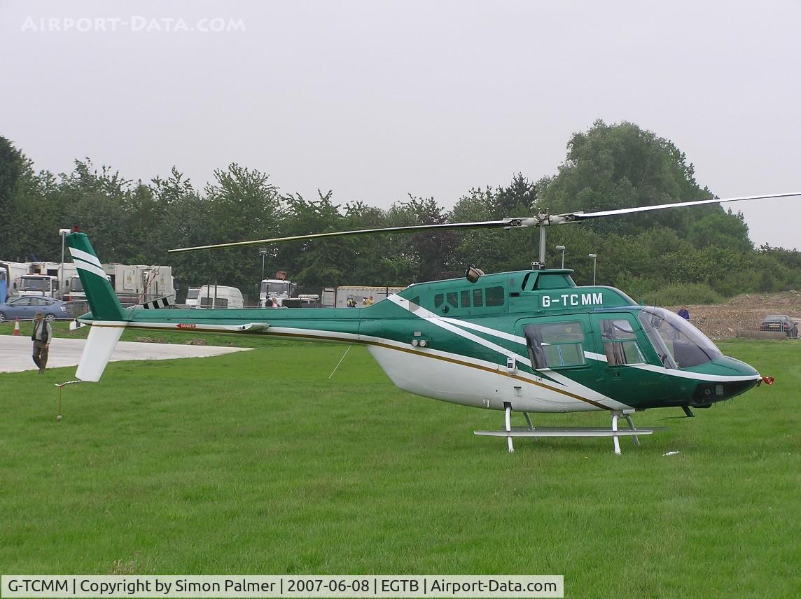 G-TCMM, 1978 Agusta AB-206B JetRanger III C/N 8560, Agusta Bell 206B at Booker