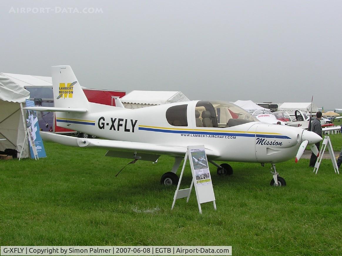 G-XFLY, 2004 Lambert Mission M212-100 C/N PFA 306-13380, Lambert Mission exhibited at Booker