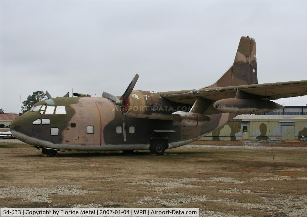 54-633, 1954 Fairchild UC-123K Provider C/N 20082, C-123