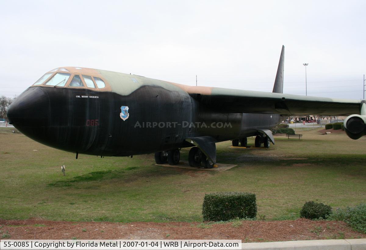 55-0085, 1955 Boeing B-52D Stratofortress C/N 17201, B-52D