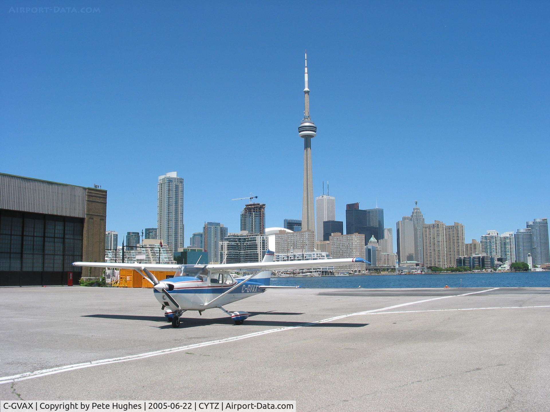 C-GVAX, 1973 Cessna 172M C/N 17261236, C-GVAX Cessna 172 at Toronto Island