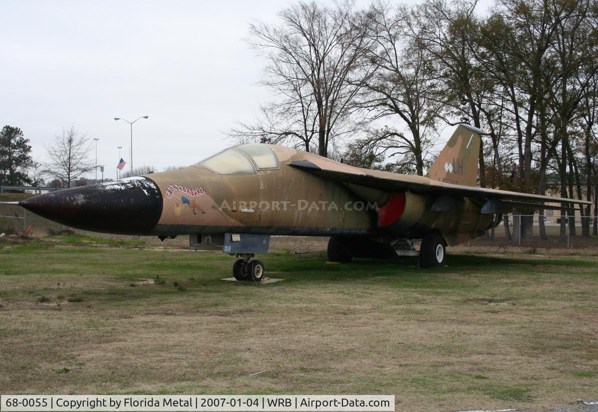 68-0055, 1968 General Dynamics F-111E Aardvark C/N A1-224, F-111E
