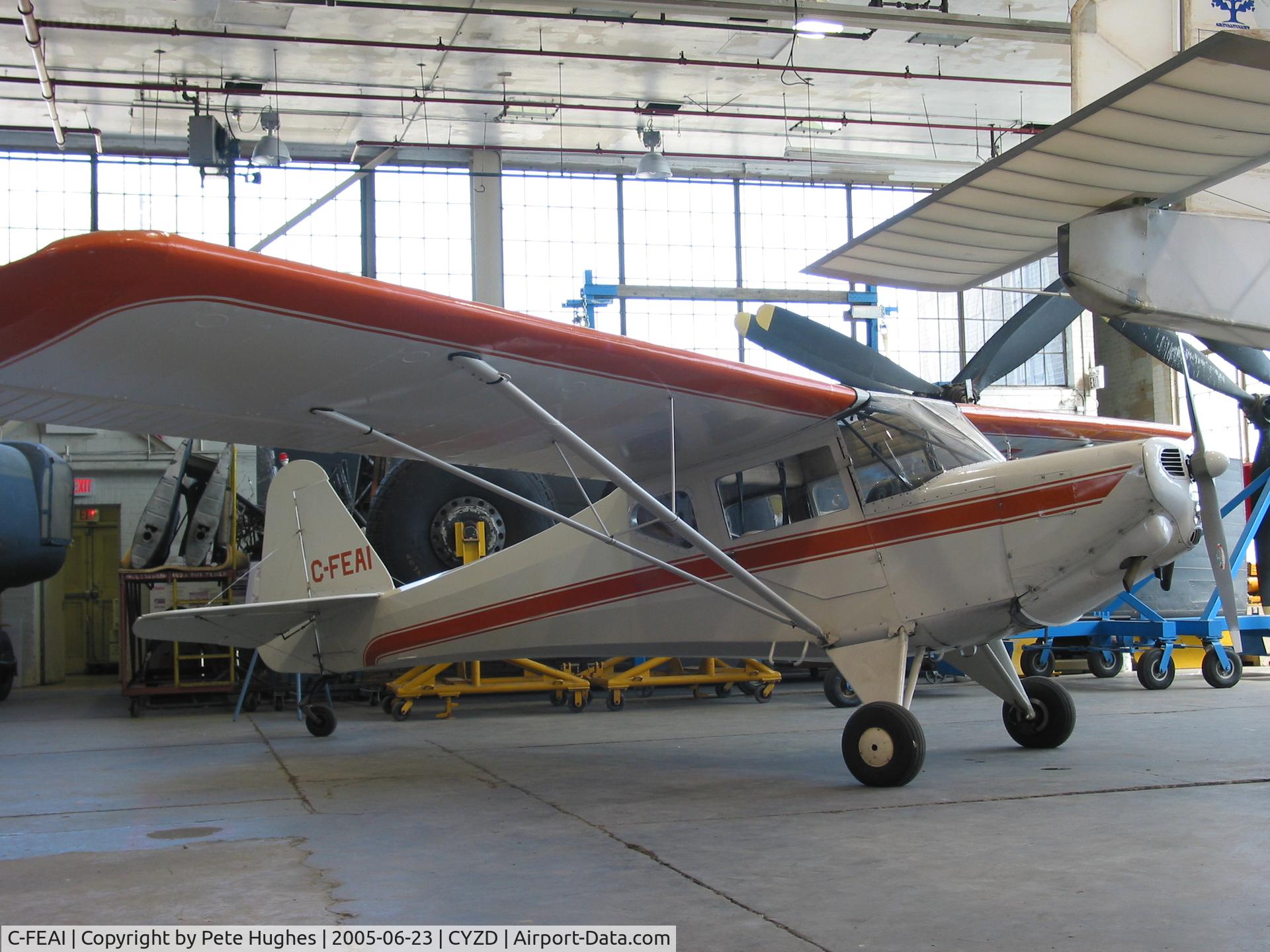 C-FEAI, 1946 Fleet 80 Canuck C/N 127, C-FEAI Fleet 80 at Downsview
