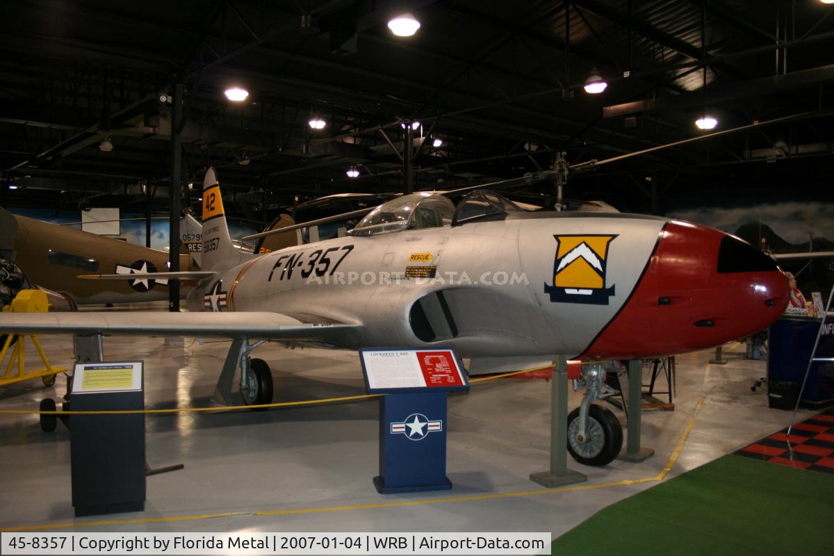 45-8357, 1945 Lockheed F-80C-11-LO Shooting Star C/N 080-1571, F-80
