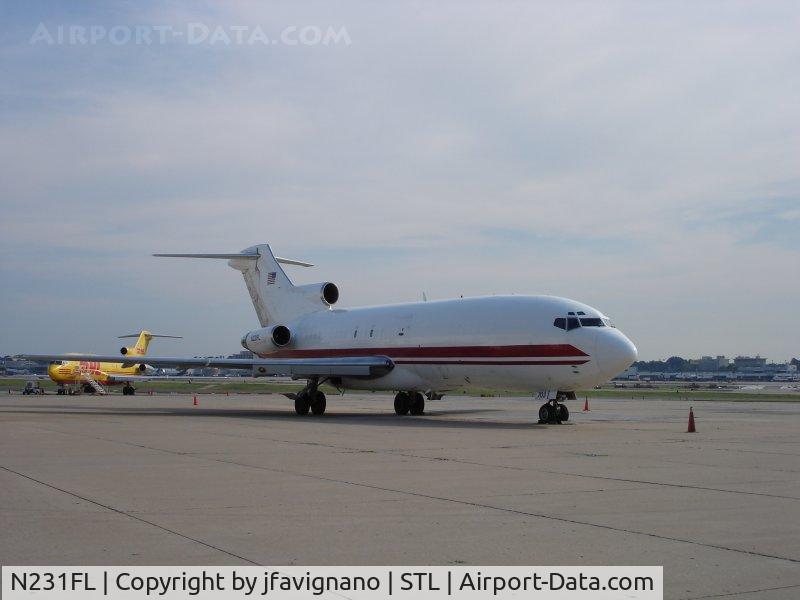 N231FL, 1967 Boeing 727-22C C/N 19205, Crazy charter week in St. Louis, we had both of IFL Group's 727's here at the same time.