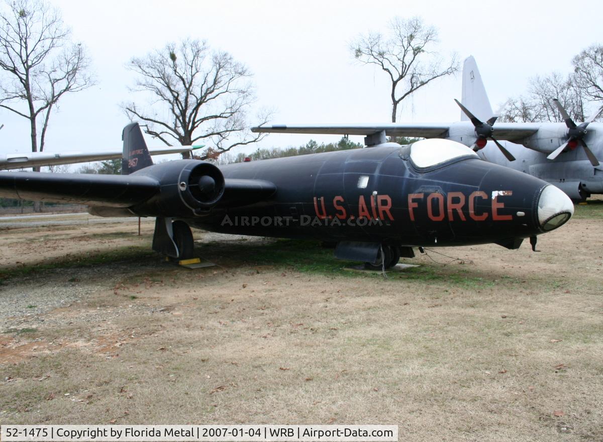 52-1475, 1952 Martin RB-57A Canberra C/N 058, RB-57