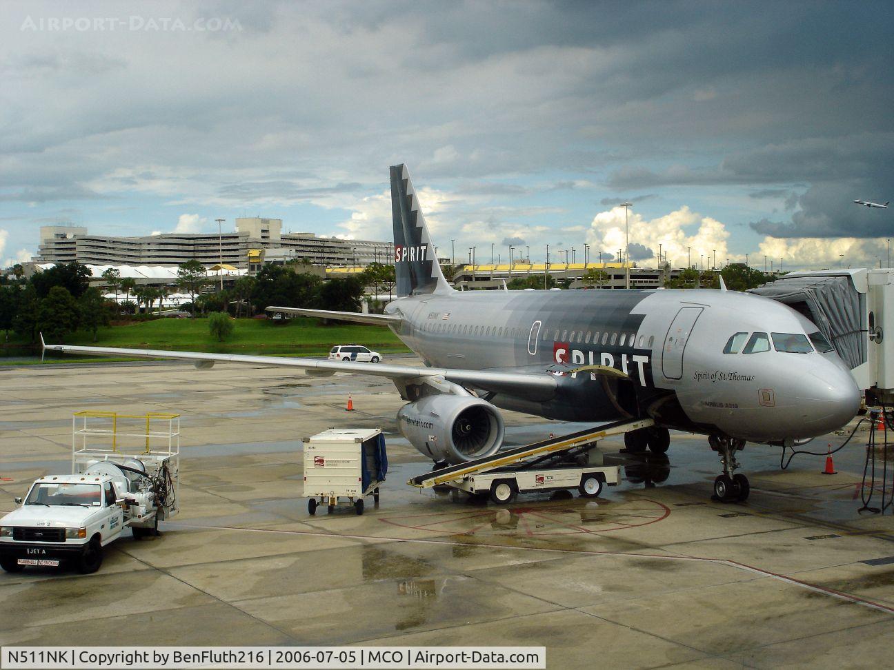 N511NK, 2006 Airbus A319-132 C/N 2659, Spirit's 