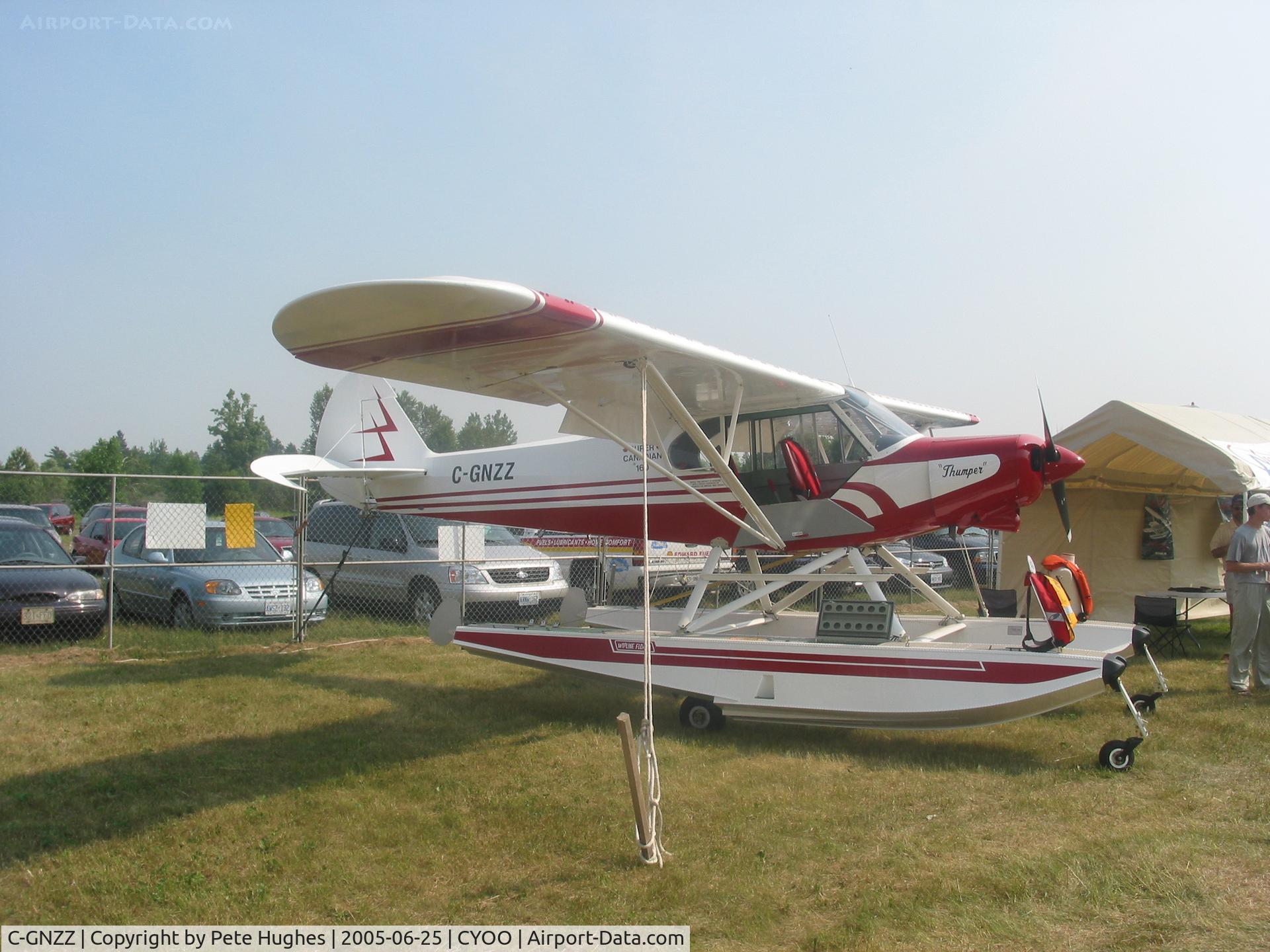 C-GNZZ, 1978 Super Canadian 160 C/N DS 101, C-GNZZ Super Canadian floatplane at Canadian Aviation Expo, Oshawa