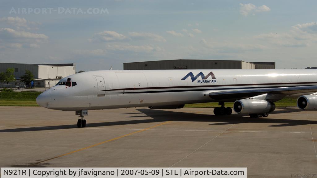 N921R, 1970 McDonnell Douglas DC-8-63F C/N 46145, Arriving from YIP, bringing us auto parts for NLMI.