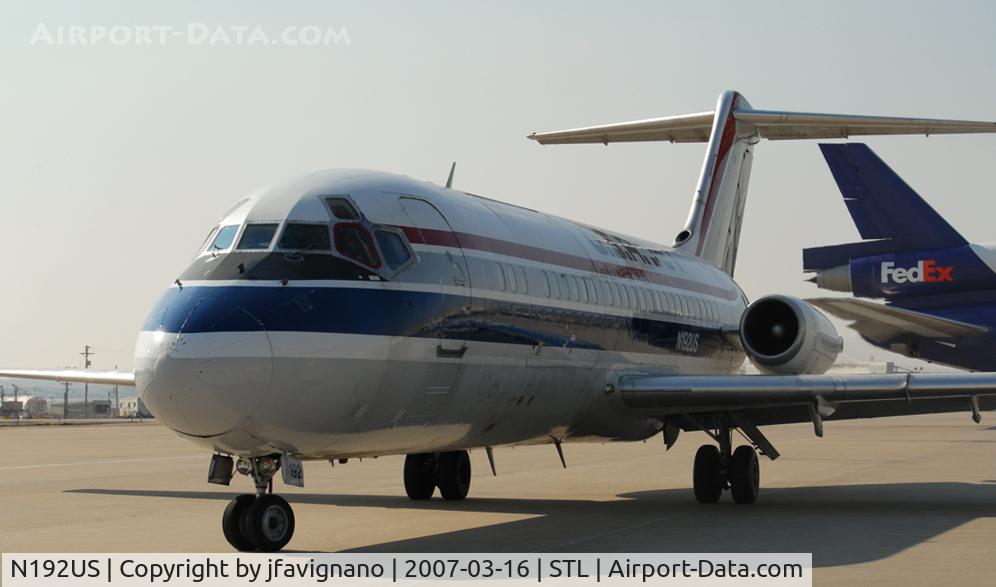 N192US, 1967 Douglas DC-9-15F C/N 47156, Leaving bound for KYIP.