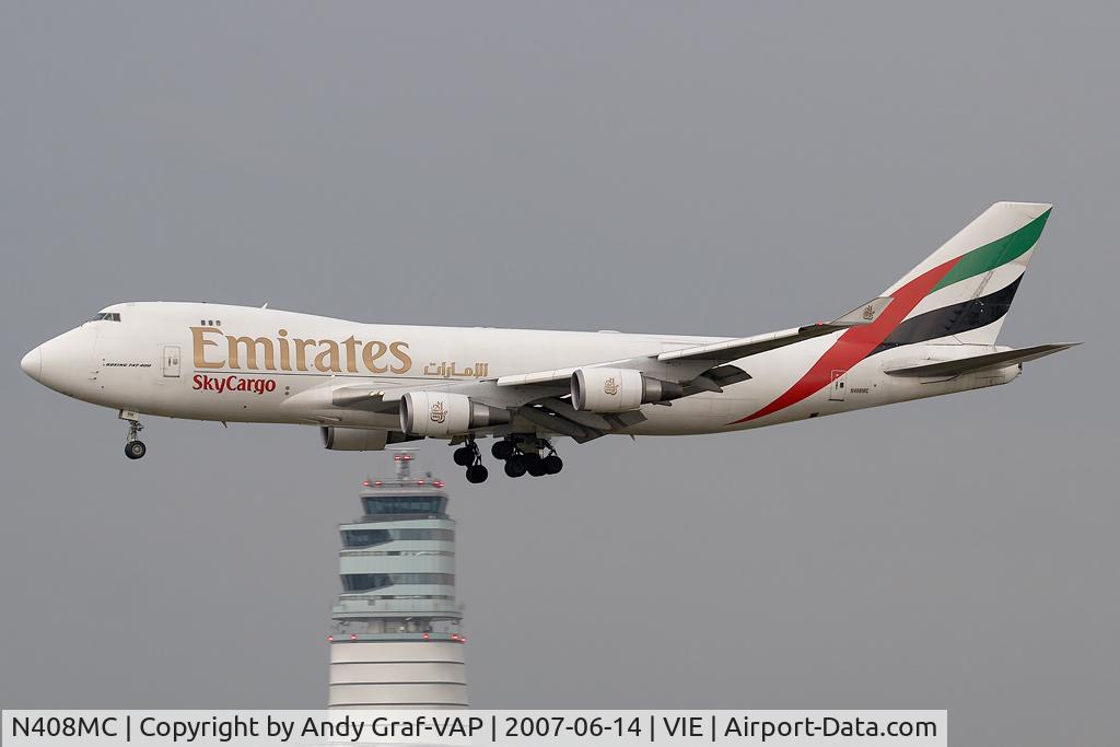 N408MC, 1998 Boeing 747-47UF C/N 29261, Emirates B747-400