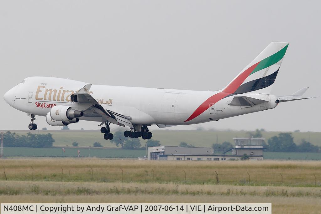 N408MC, 1998 Boeing 747-47UF C/N 29261, Emirates B747-400