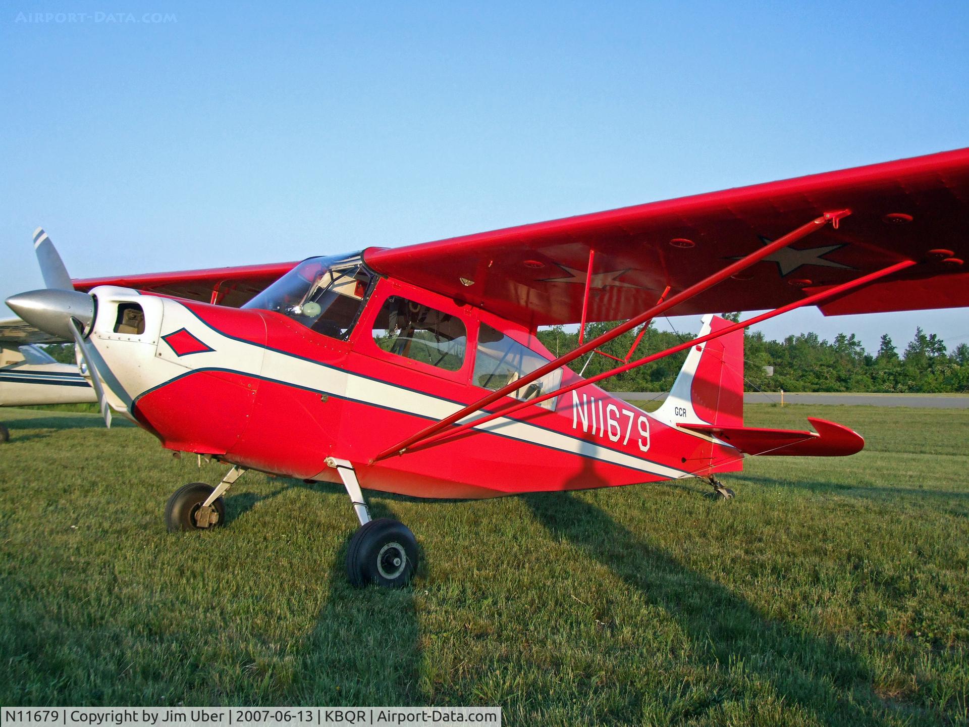 N11679, 1972 Bellanca 7KCAB Citabria C/N 307-72, Seen at EAA Fly-In meeting/picnic