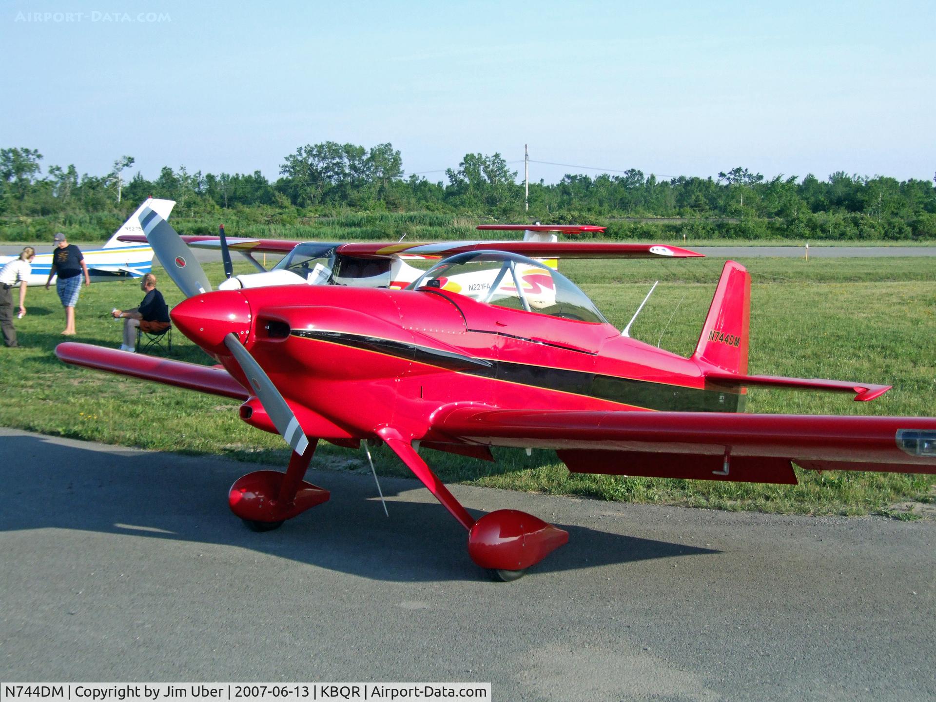 N744DM, 2002 Vans RV-4 C/N 3371, Dan's zippy little RV