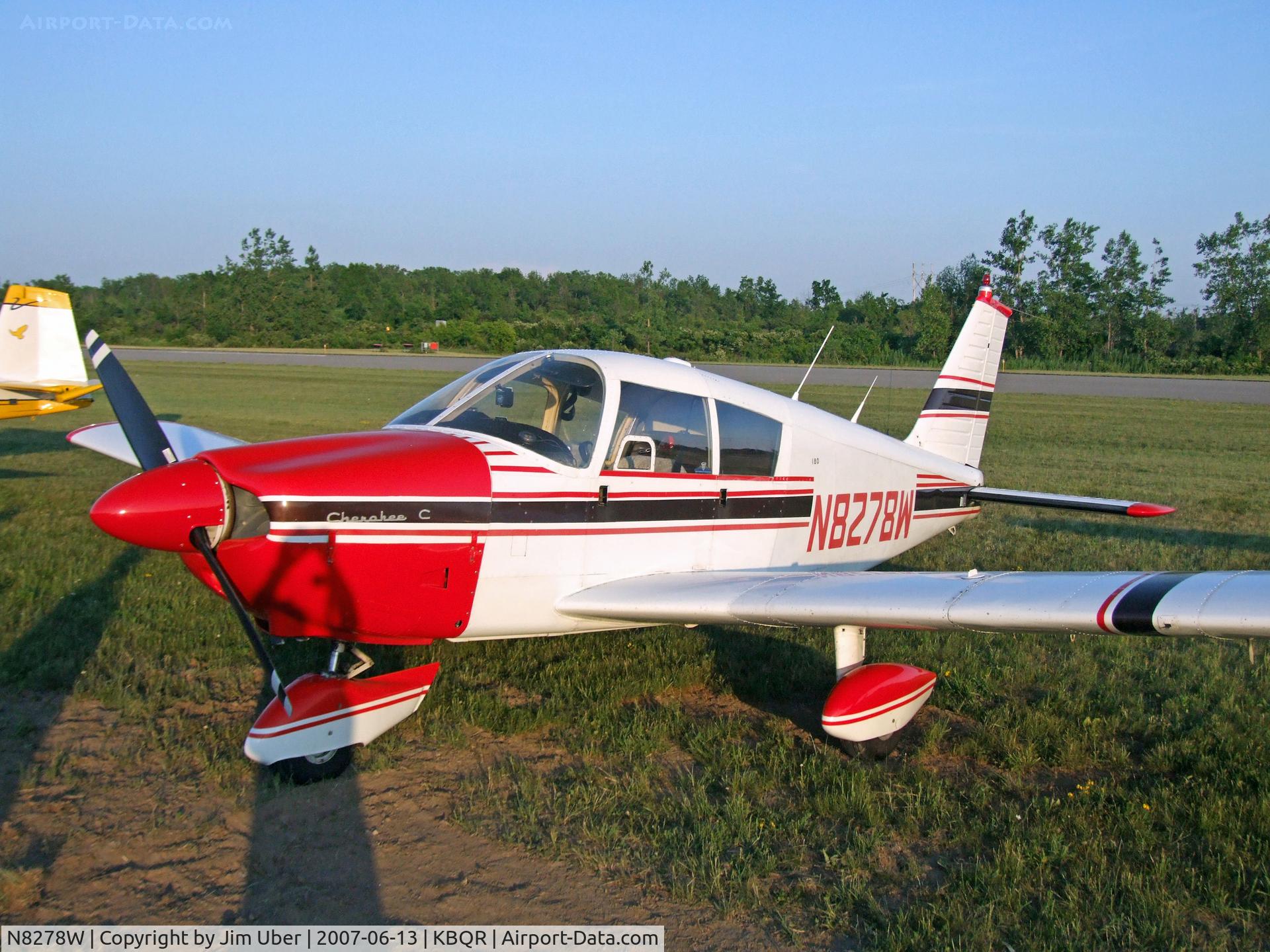 N8278W, 1965 Piper PA-28-180 C/N 28-2434, Mark's Cherokee- at the EAA Fly-In picnic