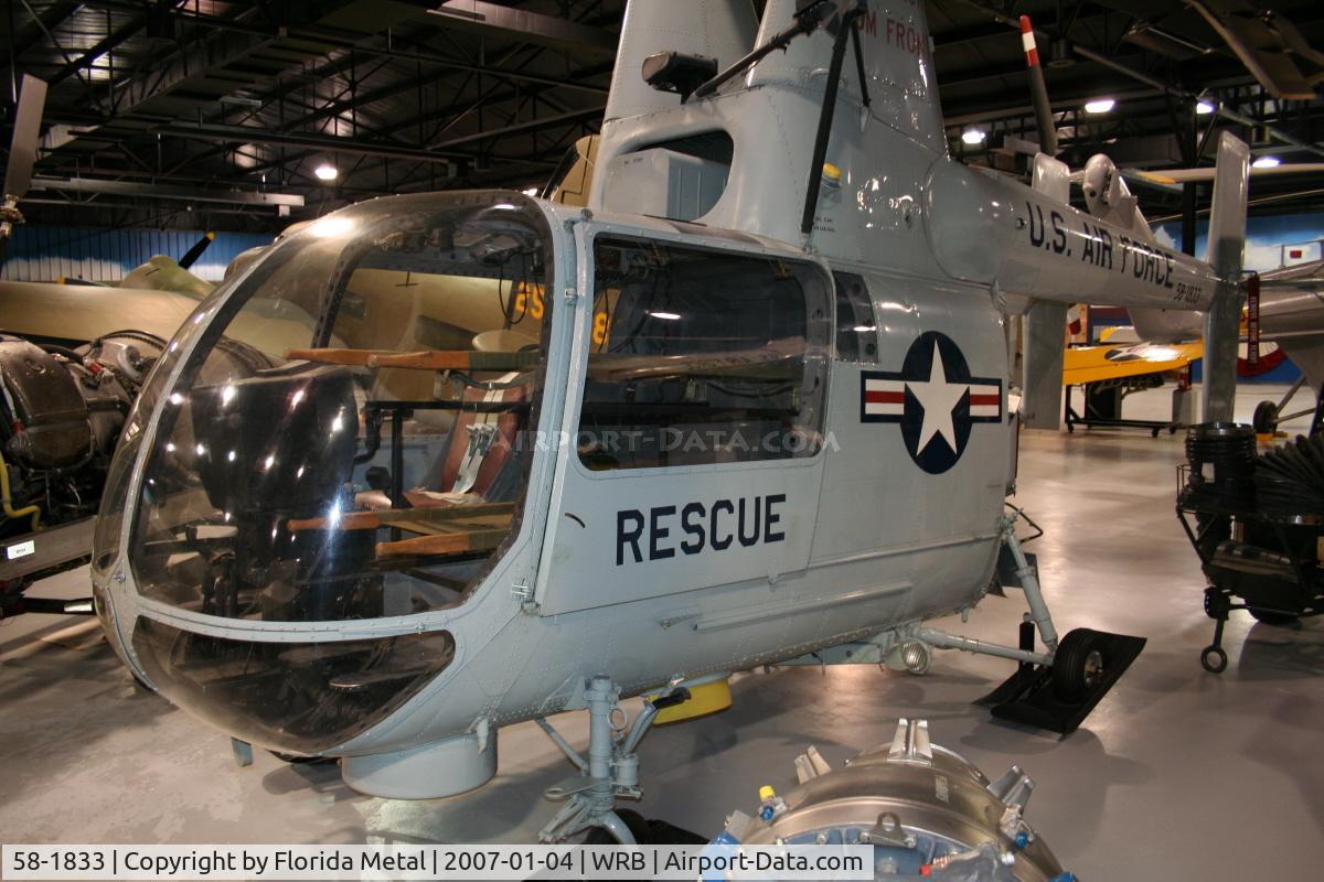 58-1833, 1958 Kaman HH-43A Huskie C/N n/a, HH-43A