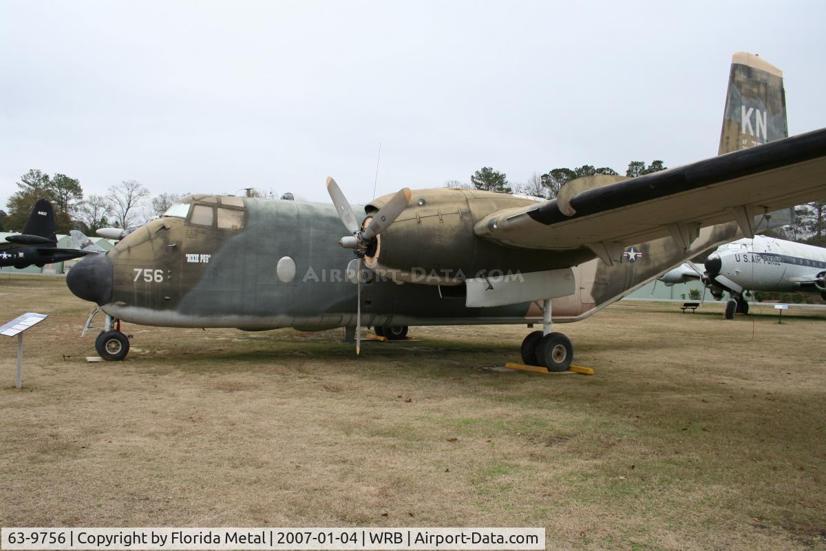 63-9756, 1963 De Havilland Canada C-7B Caribou C/N 218, C-7