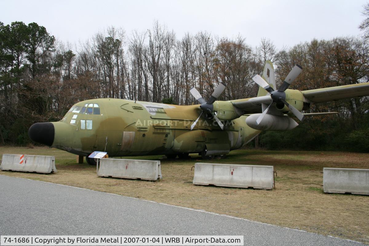 74-1686, 1974 Lockheed C-130H Hercules C/N 382-4669, C-130