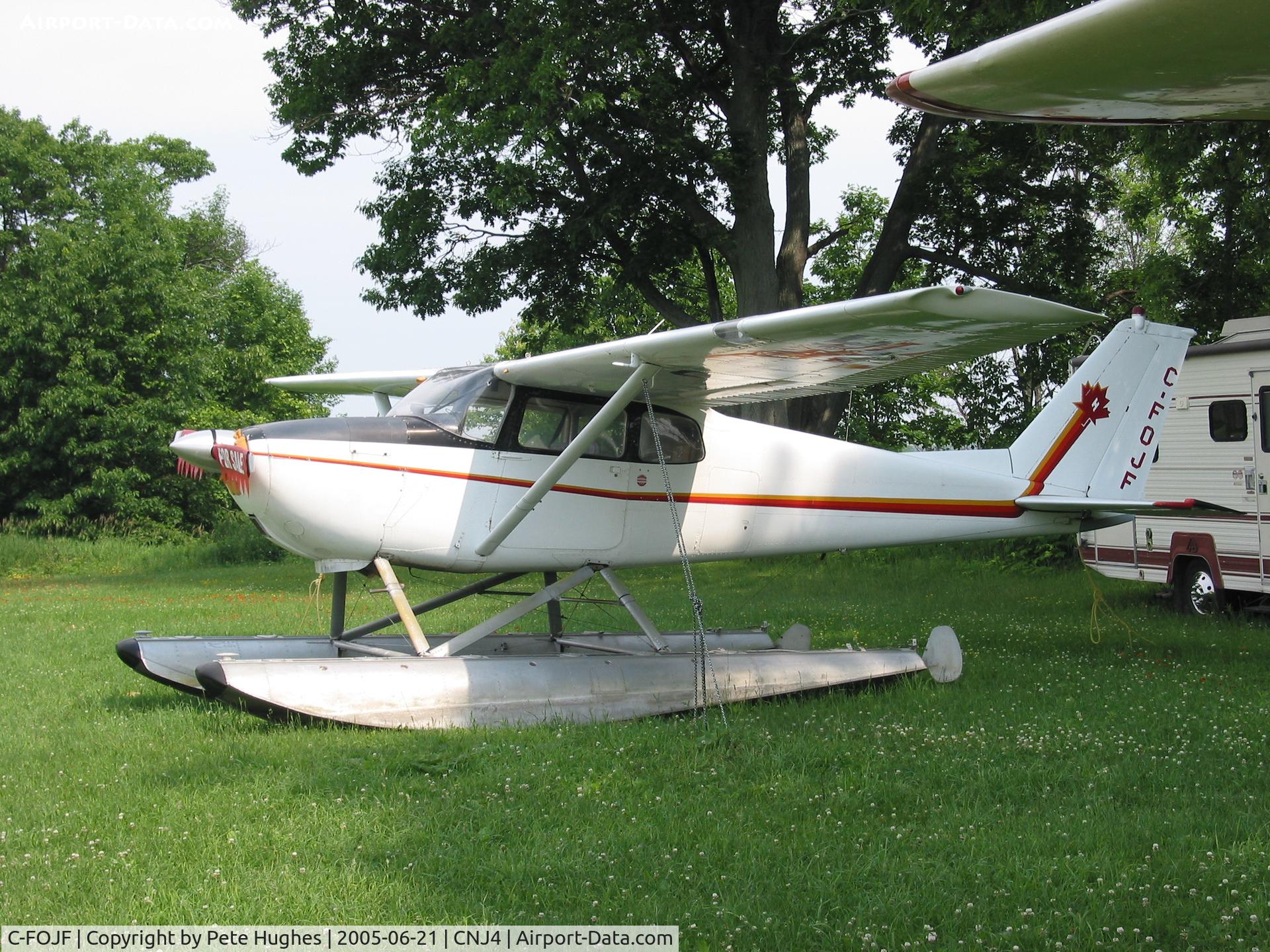 C-FOJF, 1962 Cessna 172C C/N 17249149, C-FOJF Cessna 172 on  floats for sale at Orillia