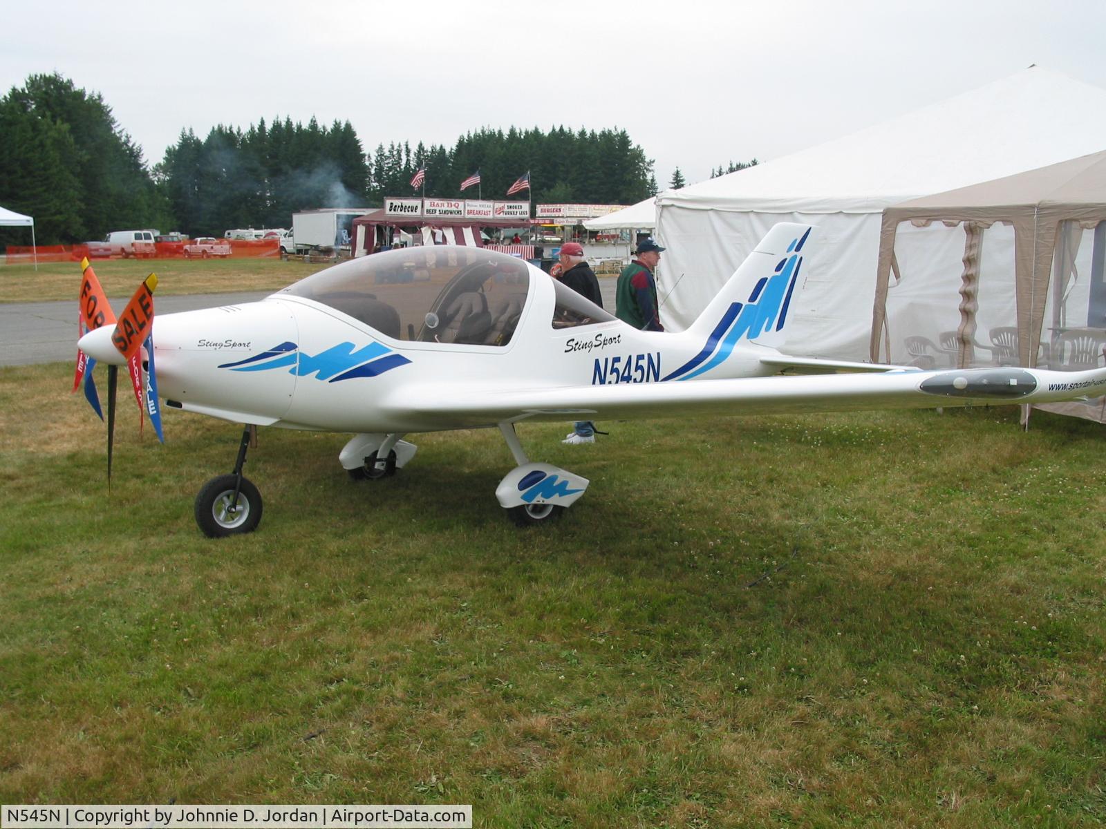 N545N, 2005 TL Ultralight TL-2000 Sting Sport C/N TLUSA123, Taken at EAA Fly-In Arlington, Wa. 2006