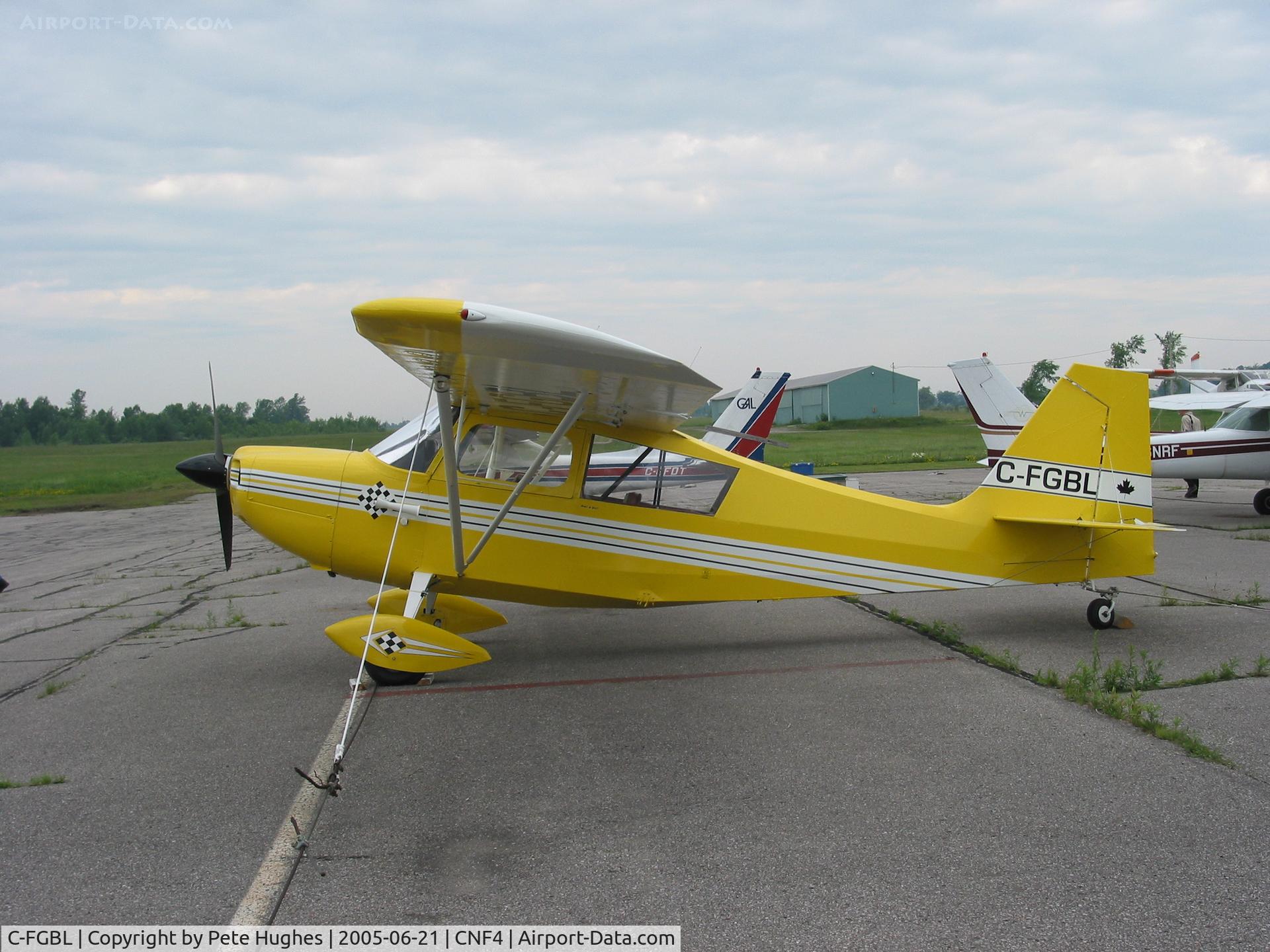C-FGBL, 1972 Bellanca 7GCBC C/N 325-72, C-FGBL 7GCBC at Lindsay