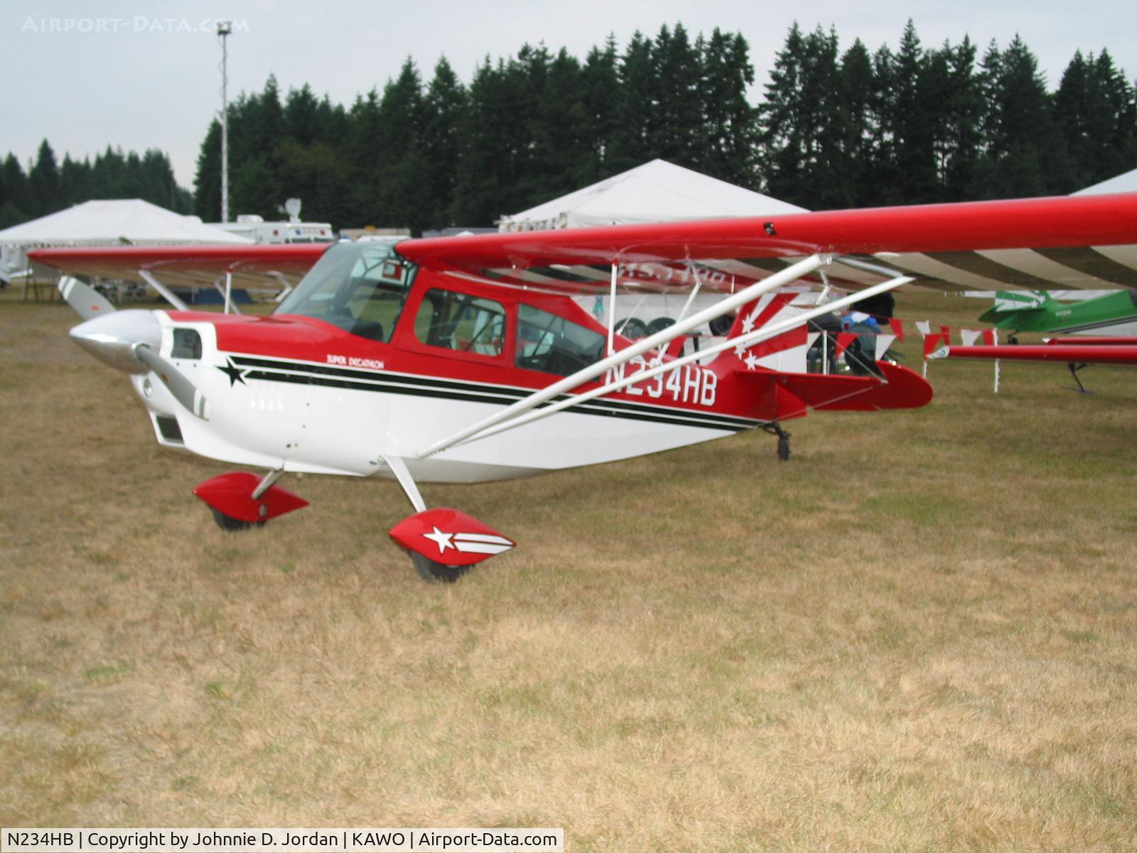 N234HB, 1992 American Champion 8KCAB Decathlon C/N 692-92, Taken at EAA Fly-In Arlington, Wa. 2006