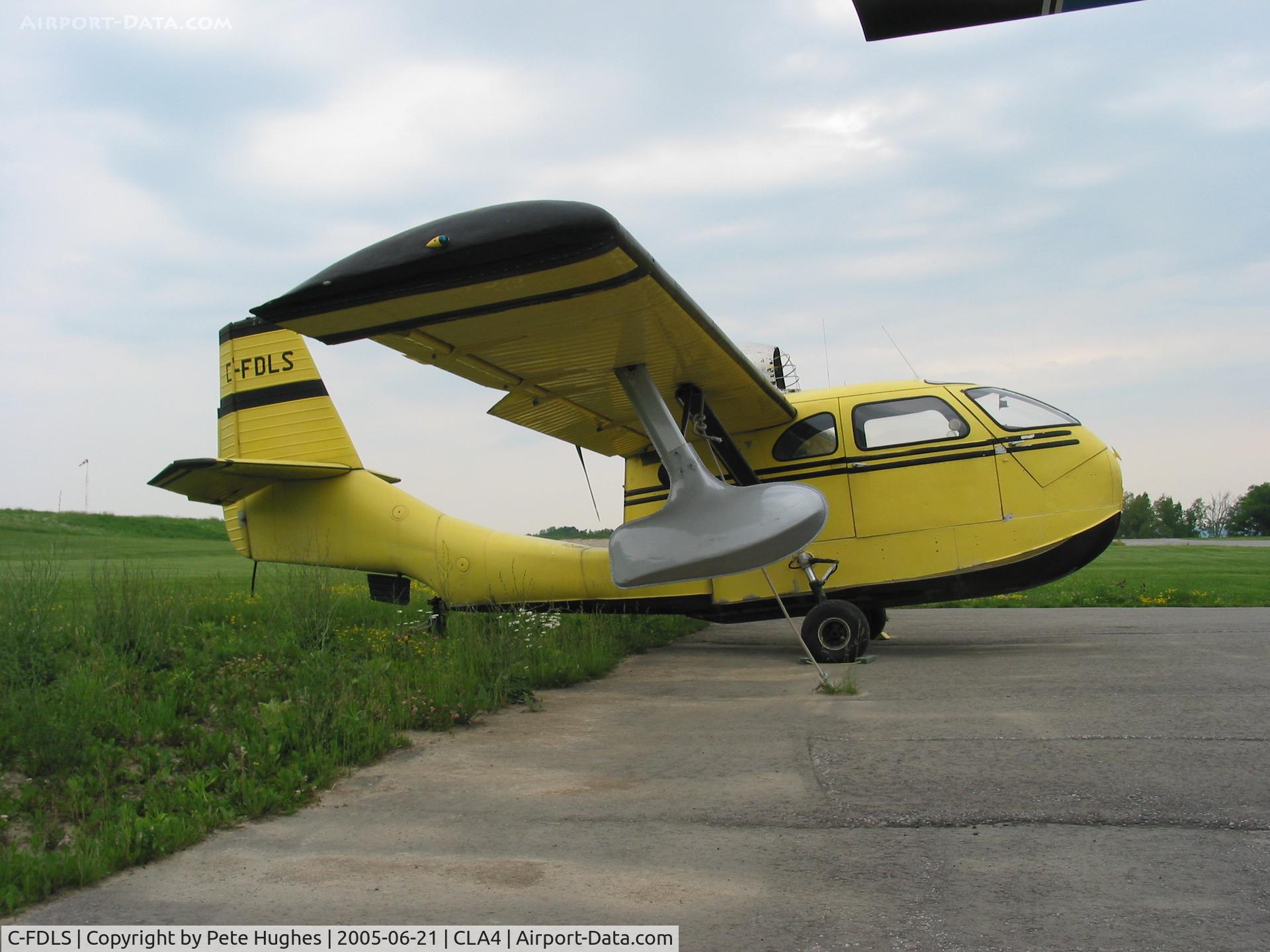 C-FDLS, 1947 Republic RC-3X Seabee C/N 627X, C-FDLS SeaBee at Holland Landing