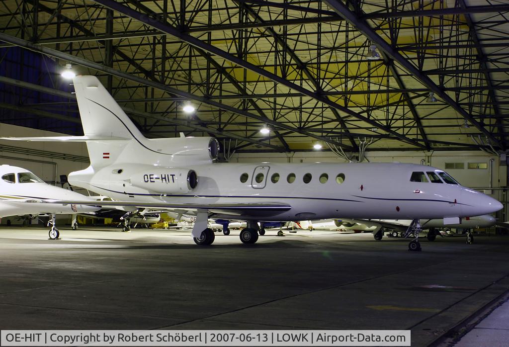 OE-HIT, 1990 Dassault Falcon 50 C/N 222, Based in KLU